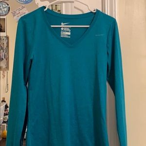 Long sleeve Nike Dri-fit shirt